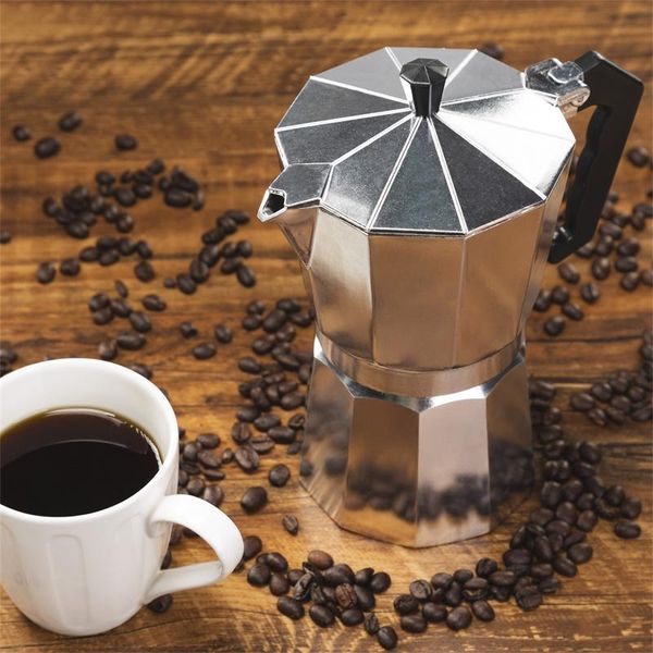 coffee pots wcic 50/150/450ml aluminum moka pot maker geyser cup teacup percolator protable espresso
coffee pots wcic 50/150/450ml aluminum moka pot maker geyser cup teacup percolator protable espresso