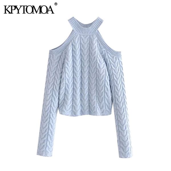 women fashion hollow out soft touch cropped cable-knit sweater vintage long sleeve female pullovers chic 210420, White;black
women fashion hollow out soft touch cropped cable-knit sweater vintage long sleeve female pullovers chic 210420, White;black