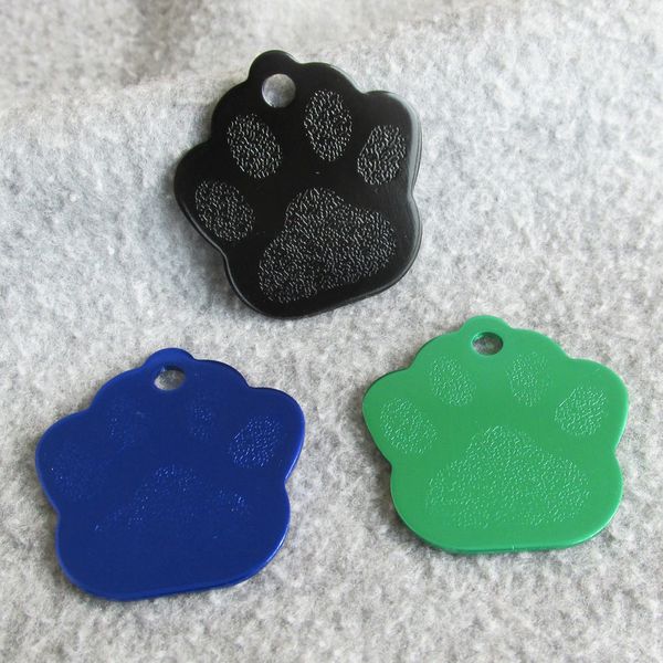 id 100pcs/lot blank paw aluminum dog tags pet anti-lost identification pendants size 35*33mm
id 100pcs/lot blank paw aluminum dog tags pet anti-lost identification pendants size 35*33mm