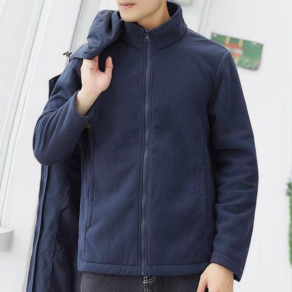 men's jackets outdoor men jacket hiking plus velvet waterproof hooded detachable two-piece set coat autumn winter casual women, Black;brown
men's jackets outdoor men jacket hiking plus velvet waterproof hooded detachable two-piece set coat autumn winter casual women, Black;brown