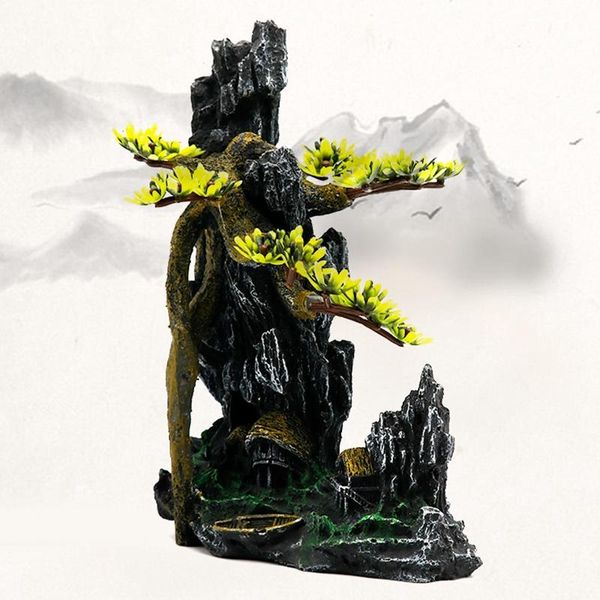 decorations aquarium fish tank landscaping rockery resin crafts imitation stone mountain decoration
decorations aquarium fish tank landscaping rockery resin crafts imitation stone mountain decoration