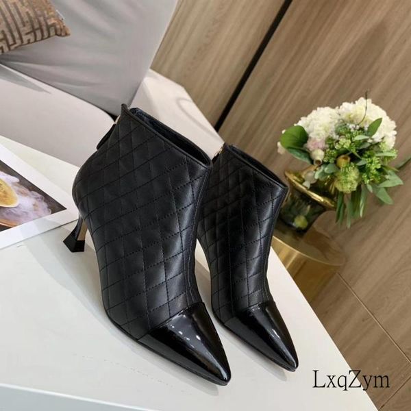 boots women genuine leather lace up ankle black white pointed toe 6cm mid high heel career female shoes
boots women genuine leather lace up ankle black white pointed toe 6cm mid high heel career female shoes