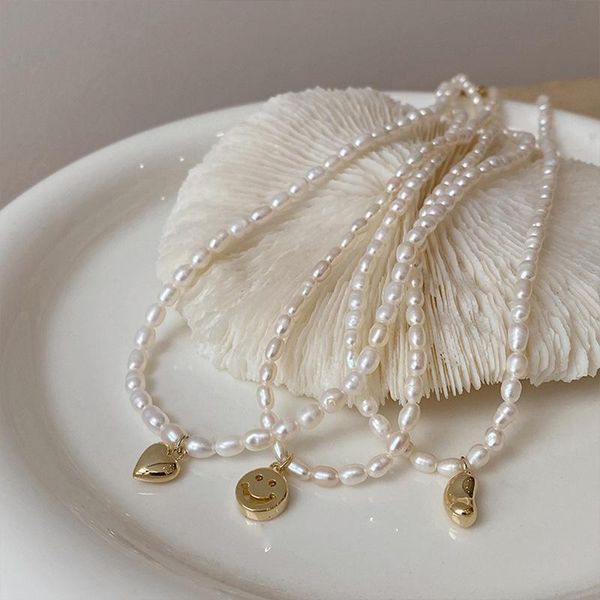 pendant necklaces design fashion jewelry simple natural freshwater pearl love necklace elegant women's clavicle, Silver
pendant necklaces design fashion jewelry simple natural freshwater pearl love necklace elegant women's clavicle, Silver