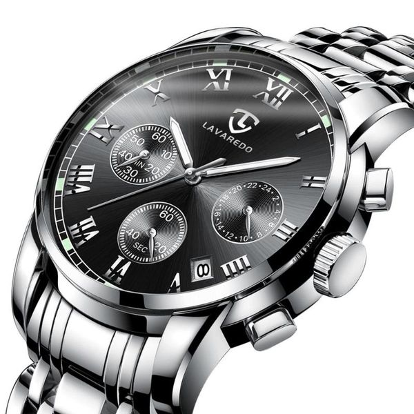 wristwatches lavaredo men watches business casual waterproof wristwatch silver steel quartz watch relogio masculino a5, Slivery;brown
wristwatches lavaredo men watches business casual waterproof wristwatch silver steel quartz watch relogio masculino a5, Slivery;brown