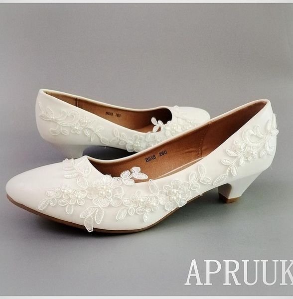 dress shoes lace pumps for woman plus size 41 42 tiny 3cm heel bridal bride wedding pump zapatos de novia ladies, Black
dress shoes lace pumps for woman plus size 41 42 tiny 3cm heel bridal bride wedding pump zapatos de novia ladies, Black