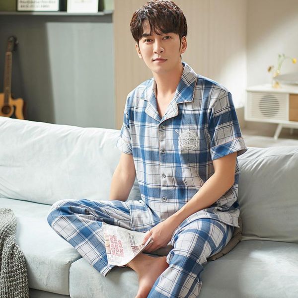 men's sleepwear summer cotton man pajamas set sleep pants thin loungewear conjuntos de pijama hombre masculino pyjama, Black;brown
men's sleepwear summer cotton man pajamas set sleep pants thin loungewear conjuntos de pijama hombre masculino pyjama, Black;brown