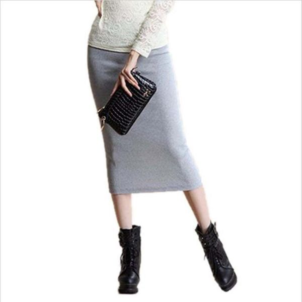 skirts 2021 winter chic pencil wool rib knit long elastic waist skirt package hip split midi maxi vintage, Black
skirts 2021 winter chic pencil wool rib knit long elastic waist skirt package hip split midi maxi vintage, Black