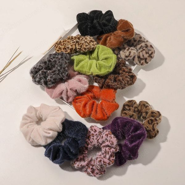 women fashion all match leopard hairbands simple multi color plush hair ropes korean version beautiful elastic ponytail holder, Pink
women fashion all match leopard hairbands simple multi color plush hair ropes korean version beautiful elastic ponytail holder, Pink