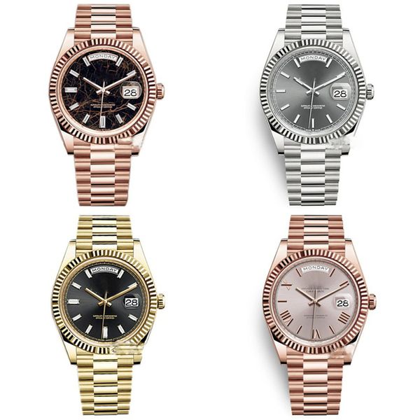 automatic mechanical watches day date men watch sapphire glass stainless steel strap white gold rose pink green sports mens outdoor
automatic mechanical watches day date men watch sapphire glass stainless steel strap white gold rose pink green sports mens outdoor