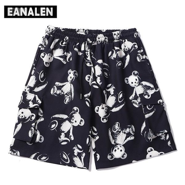 men's shorts summer bear graphic graffiti running basketball harajuku street vintage beach gothic punk pants loose, White;black
men's shorts summer bear graphic graffiti running basketball harajuku street vintage beach gothic punk pants loose, White;black