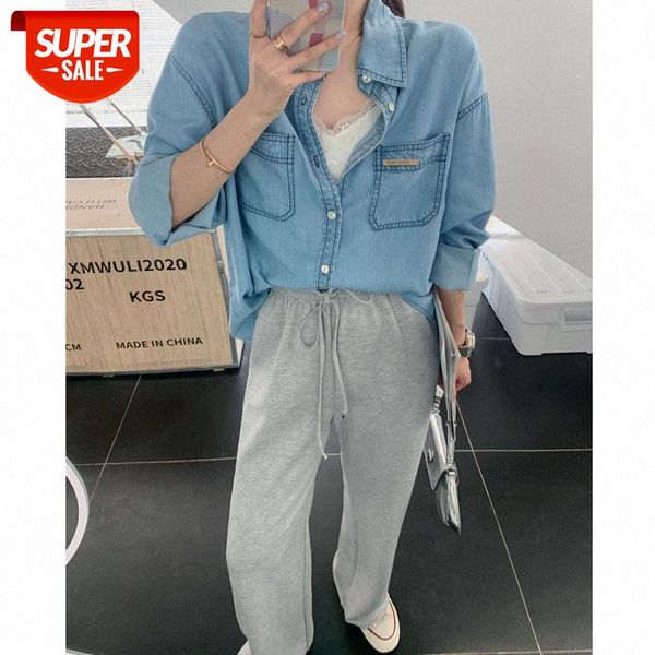 elastic waist sports pants women's casual straight wide leg thin gray trendy korean #qv7f, Black;white
elastic waist sports pants women's casual straight wide leg thin gray trendy korean #qv7f, Black;white