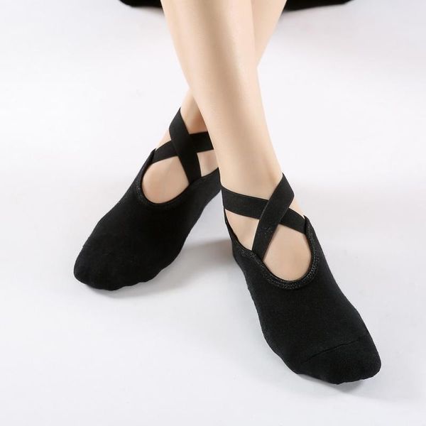 sports socks 1 pair yoga women professional sport girls ballet dance anti-slip breathable elastic with bandage, Black
sports socks 1 pair yoga women professional sport girls ballet dance anti-slip breathable elastic with bandage, Black