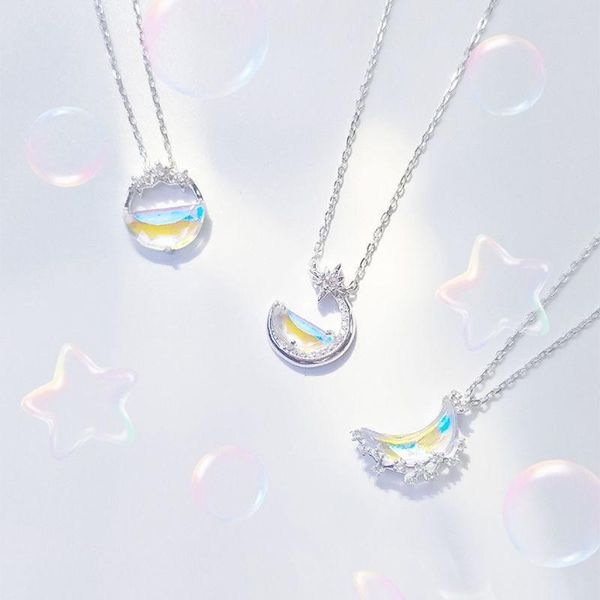 pendant necklaces charm clavicle chain simple student cute stainless steel necklace for woman birthday gift fashion jewelry, Silver
pendant necklaces charm clavicle chain simple student cute stainless steel necklace for woman birthday gift fashion jewelry, Silver
