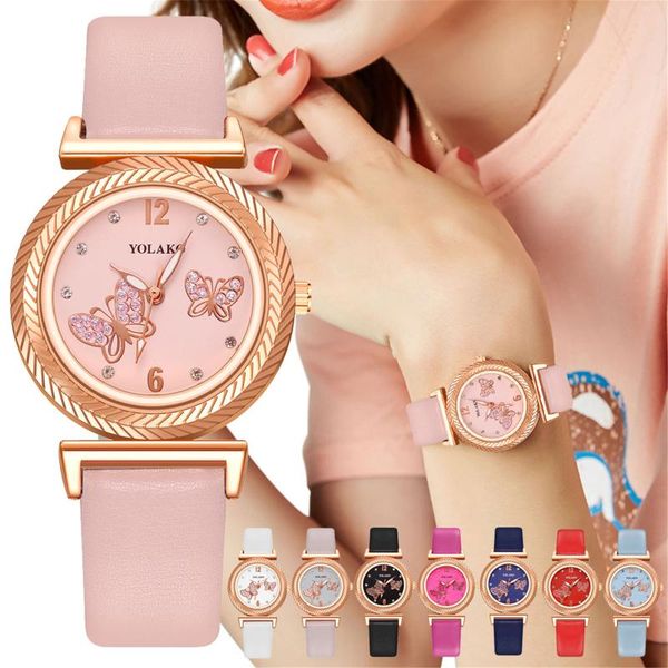 wristwatches yolako ladies casual fashion glass surface leather strap quartz watch minimalist ultra thin watches luxury top, Slivery;brown
wristwatches yolako ladies casual fashion glass surface leather strap quartz watch minimalist ultra thin watches luxury top, Slivery;brown
