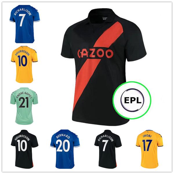 21 22 calvert-lewin soccer jerseys james richarlison 2021 2022 digne sigurdsson football shirt doucoure bernard men jersey kids kit s-2xl qu, Black;yellow
21 22 calvert-lewin soccer jerseys james richarlison 2021 2022 digne sigurdsson football shirt doucoure bernard men jersey kids kit s-2xl qu, Black;yellow