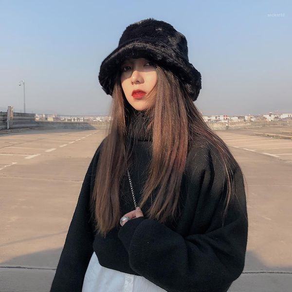 berets 2021 fashion artificial fur bucket hat women's autumn and winter warmth padded fisherman panama plush basin, Blue;gray
berets 2021 fashion artificial fur bucket hat women's autumn and winter warmth padded fisherman panama plush basin, Blue;gray