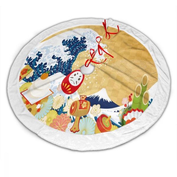 christmas decorations japanese year pattern tree skirt home decoration tool soft cover
christmas decorations japanese year pattern tree skirt home decoration tool soft cover