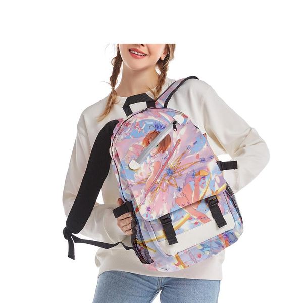backpack cardcaptor sakura 3d printing oxford waterproof for girls teenager boys large capacity schoolbag laptop
backpack cardcaptor sakura 3d printing oxford waterproof for girls teenager boys large capacity schoolbag laptop