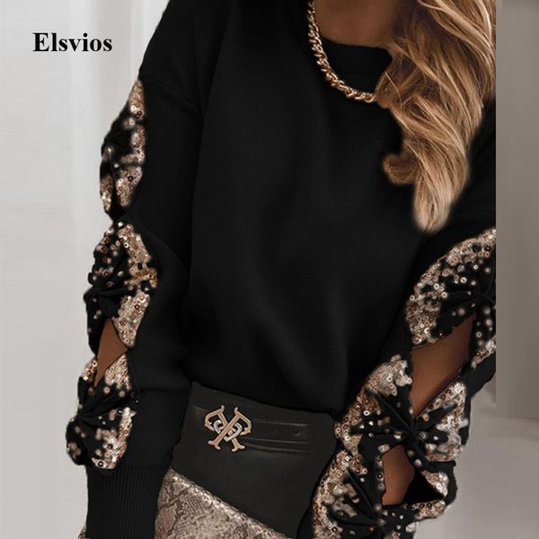 hollow out bowknot sequined shirt women casual o neck patchwork loose blouse spring autumn long sleeve pullover blusa, White
hollow out bowknot sequined shirt women casual o neck patchwork loose blouse spring autumn long sleeve pullover blusa, White
