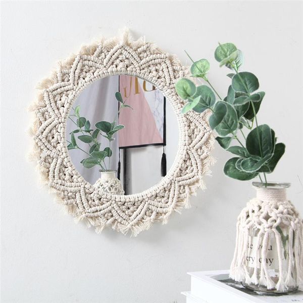mirrors handmade macrame mirror home decor tapestry makeup compact bohemia decoration bedroom decorative wall
mirrors handmade macrame mirror home decor tapestry makeup compact bohemia decoration bedroom decorative wall