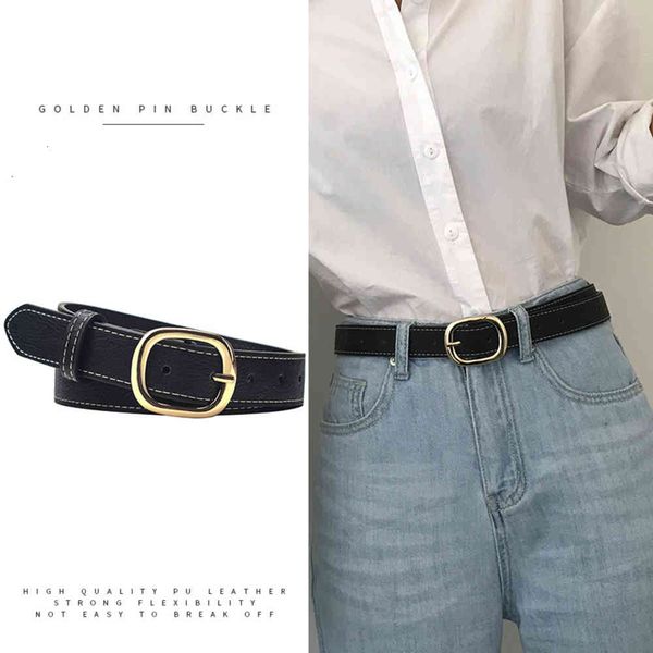 women's belt one-sversatile trend korean fashion student decorative casual trouser, Black;brown
women's belt one-sversatile trend korean fashion student decorative casual trouser, Black;brown