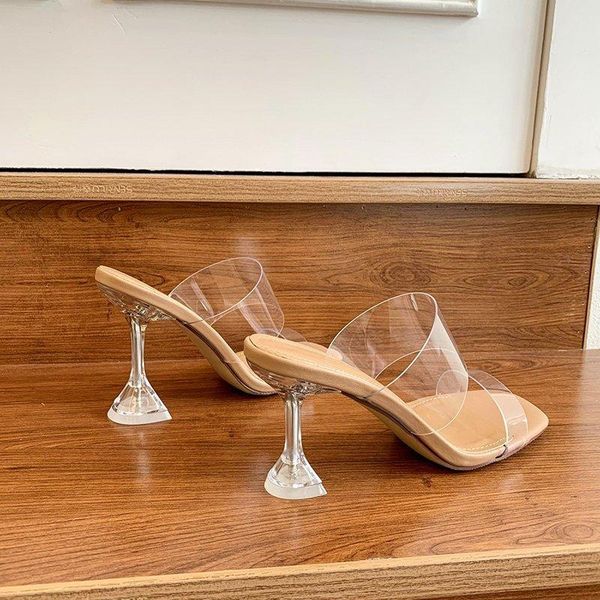 dress shoes 2021 transparent sandals high heels ladies fashion elegant slip-on slippers outdoor summer for women, Black
dress shoes 2021 transparent sandals high heels ladies fashion elegant slip-on slippers outdoor summer for women, Black