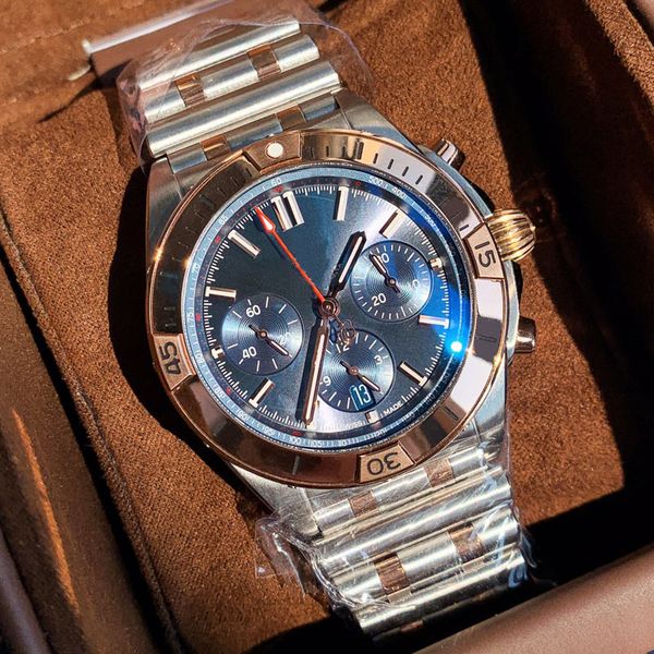 mens watches automatic mechanical watch 42mm stainless steel strap sapphire waterproof design montre de luxe, Slivery;brown
mens watches automatic mechanical watch 42mm stainless steel strap sapphire waterproof design montre de luxe, Slivery;brown