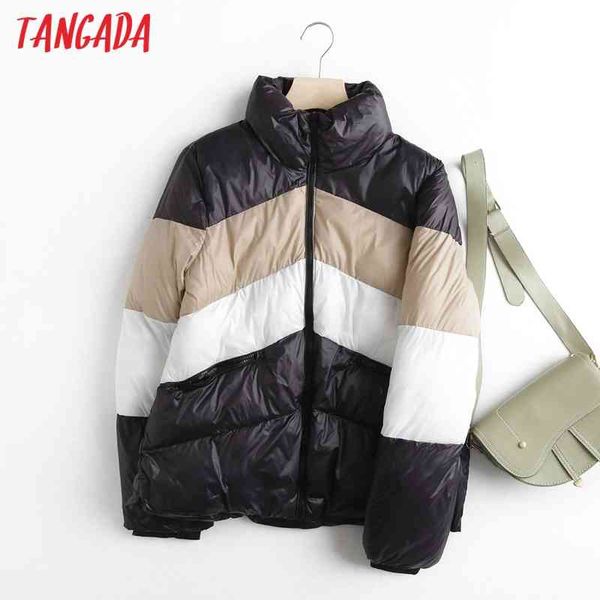 women color block oversize parkas winter female zipper pocket warm loose coat overcoat 5m25 210416, Black
women color block oversize parkas winter female zipper pocket warm loose coat overcoat 5m25 210416, Black
