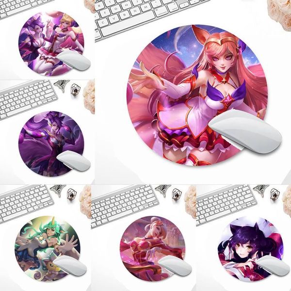 mouse pads & wrist rests star guardian ahri splashart diy design pattern game mousepad round non-slip cushion
mouse pads & wrist rests star guardian ahri splashart diy design pattern game mousepad round non-slip cushion