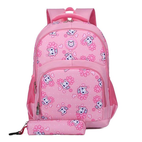 2pcs/set cute children school bags for girls princess bag primary cartoon cat backpacks kids backpack waterproof
2pcs/set cute children school bags for girls princess bag primary cartoon cat backpacks kids backpack waterproof