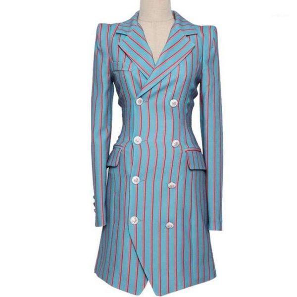 autumn fashion striped blazer women slim double-breasted ol professional suit jacket women's suits & blazers, White;black
autumn fashion striped blazer women slim double-breasted ol professional suit jacket women's suits & blazers, White;black