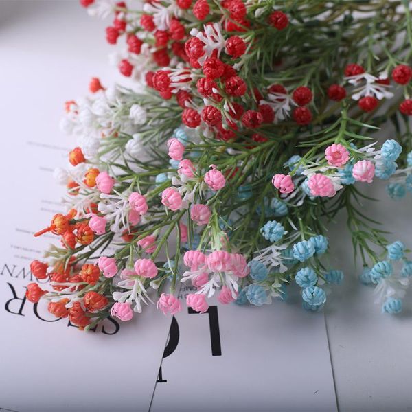 decorative flowers & wreaths 1 bunch of pu soft rubber feel small and fresh gypsophila artificial flower plastic wedding home 
decorative flowers & wreaths 1 bunch of pu soft rubber feel small and fresh gypsophila artificial flower plastic wedding home