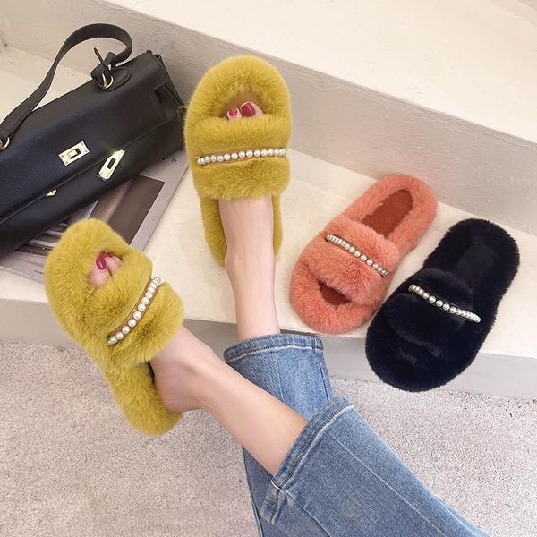slippers female shoes casual slides candy colors fur flip flops low 2021 luxury plush soft flat basic cotton fabric autumn rome, Black
slippers female shoes casual slides candy colors fur flip flops low 2021 luxury plush soft flat basic cotton fabric autumn rome, Black