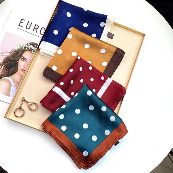 scarves 70cm square headband bandana head scarf for women fashion dot print hijab scarfs ladies silk satin neckerchief wraps, Blue;gray
scarves 70cm square headband bandana head scarf for women fashion dot print hijab scarfs ladies silk satin neckerchief wraps, Blue;gray