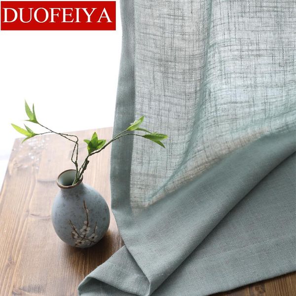 modern cotton linen curtain yarn semi shading plain balcony custom living room decoration & drapes
modern cotton linen curtain yarn semi shading plain balcony custom living room decoration & drapes