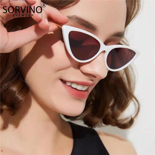 small frame cat eye sunglasses female pink retro metal trendy ladies shades glasses, White;black
small frame cat eye sunglasses female pink retro metal trendy ladies shades glasses, White;black