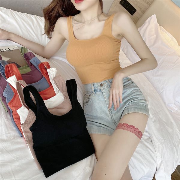 trendy ins back small sling bra wrap chest women wear u-shaped bottom coat inside sports underwear, Black;white
trendy ins back small sling bra wrap chest women wear u-shaped bottom coat inside sports underwear, Black;white