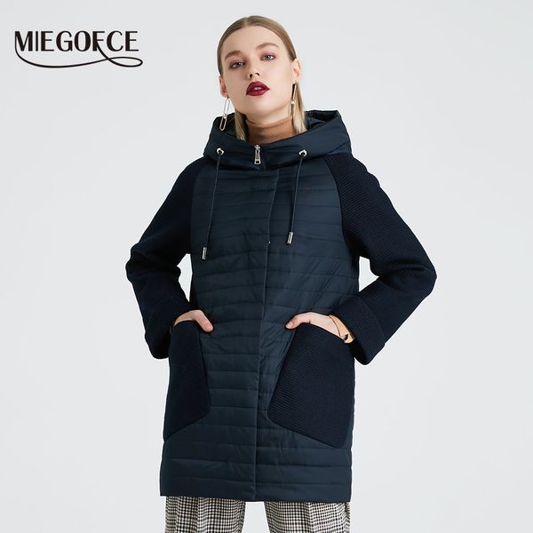 miegofce new collection women's spring jacket stylish coat with hood patch pockets double protection from wind parka 200919, Black
miegofce new collection women's spring jacket stylish coat with hood patch pockets double protection from wind parka 200919, Black