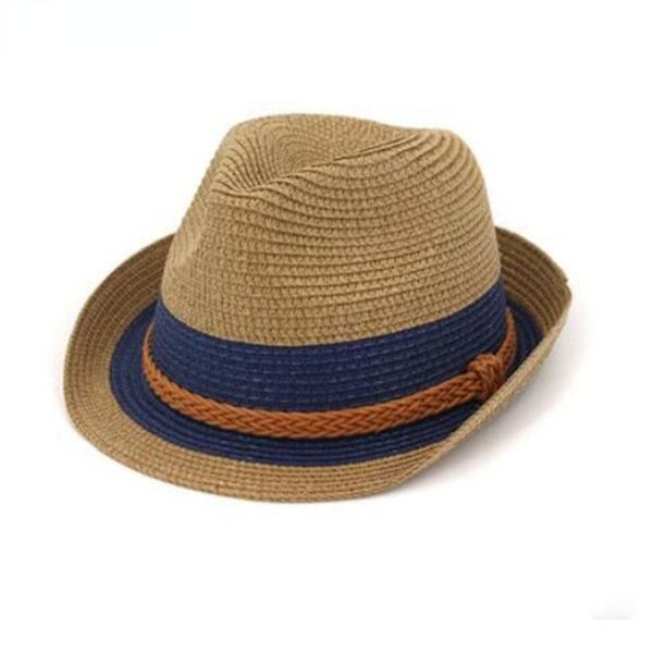 wide brim hats maershei straw hat british travel leisure fashion parent-child ladies universal summer korean version, Blue;gray
wide brim hats maershei straw hat british travel leisure fashion parent-child ladies universal summer korean version, Blue;gray