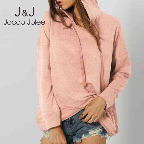 jocoo jolee women long sleeve hoodies casual solid irregular loose sweatshirts vintage harajuku plus size hoodies pullovers 210518, Black
jocoo jolee women long sleeve hoodies casual solid irregular loose sweatshirts vintage harajuku plus size hoodies pullovers 210518, Black