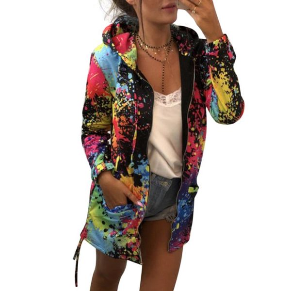 women's hoodies & sweatshirts long sleeve colorful zipper hooded women 3d ink graffiti printed hoodie sweatshirt art ladies harajuku, Black
women's hoodies & sweatshirts long sleeve colorful zipper hooded women 3d ink graffiti printed hoodie sweatshirt art ladies harajuku, Black