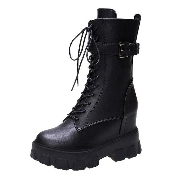 boots cross straps british style beige street motorcycle 2021 mid-tube women's thick-soled inner high shoes, Black
boots cross straps british style beige street motorcycle 2021 mid-tube women's thick-soled inner high shoes, Black