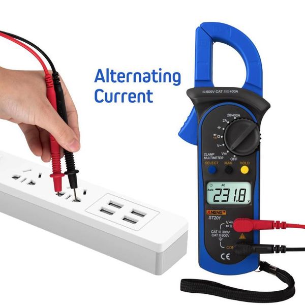 multimeters clamp multimeter st201 2000 counts meter ammeter ac/dc voltage tester resistor diode continuity test data hold
multimeters clamp multimeter st201 2000 counts meter ammeter ac/dc voltage tester resistor diode continuity test data hold
