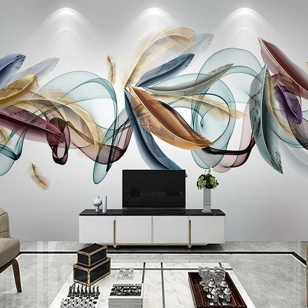 wallpapers custom 3d nordic mural modern creative feather abstract smoke tv background po wallpaper for living room bedroom decoration
wallpapers custom 3d nordic mural modern creative feather abstract smoke tv background po wallpaper for living room bedroom decoration