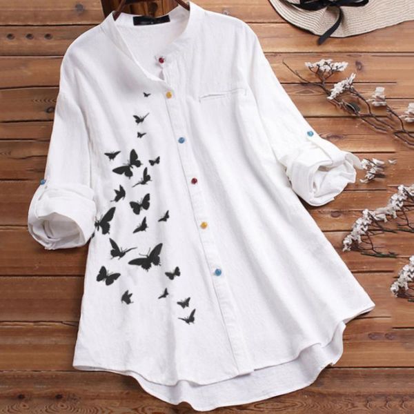 women's blouses & shirts butterfly print women ladies long sleeve button up shirt chemise longue femme plus size white camisa
women's blouses & shirts butterfly print women ladies long sleeve button up shirt chemise longue femme plus size white camisa