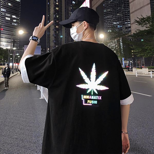 t-shirt short men's t-shirts trend half loose / 5 sve wear summer fashion brand, White;black
t-shirt short men's t-shirts trend half loose / 5 sve wear summer fashion brand, White;black