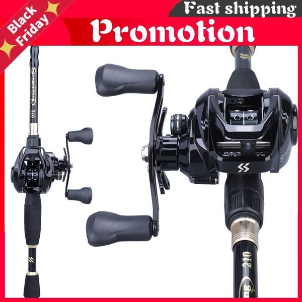 boat fishing rods 1.8-2.4m casting set portable ultralight rod and 12+1bb 7.2:1 high speed gear ratio reel
boat fishing rods 1.8-2.4m casting set portable ultralight rod and 12+1bb 7.2:1 high speed gear ratio reel