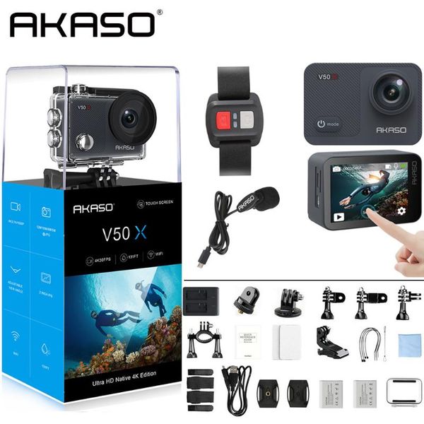 telescopes akaso v50x native 4k/30fps wifi action camera with 2'' eis touch screen 131 feet waterproof remote control sports
telescopes akaso v50x native 4k/30fps wifi action camera with 2'' eis touch screen 131 feet waterproof remote control sports