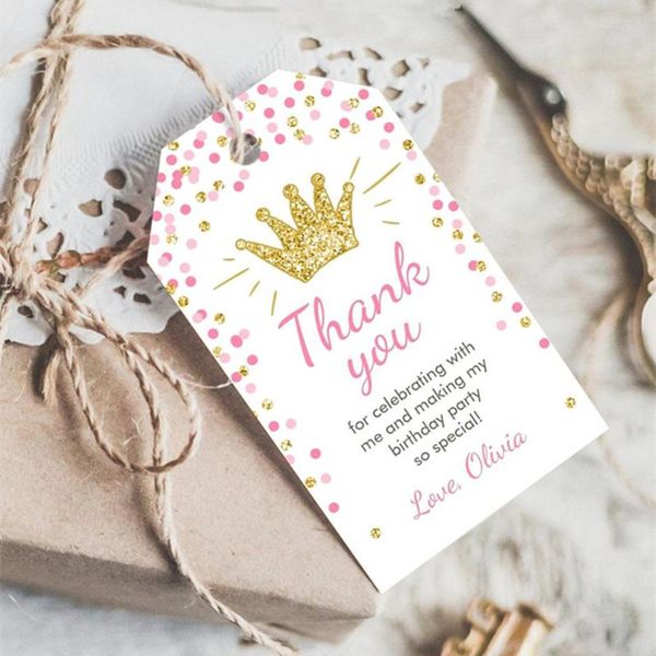 greeting cards little princess favor tags thank you girl birthday pink gold confetti crown royal party wedding bridal shower tag
greeting cards little princess favor tags thank you girl birthday pink gold confetti crown royal party wedding bridal shower tag