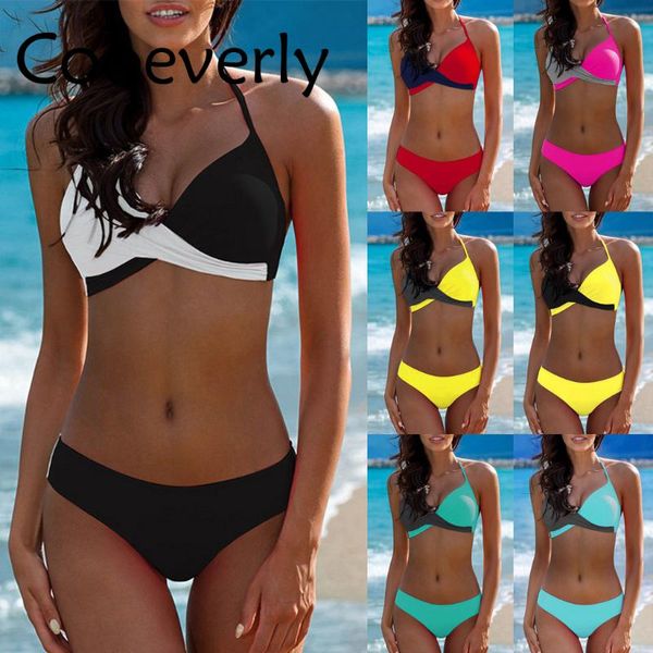 fashionwomen's swimsuit bikini padded push-up bra set bathing suit swimwear beachwear biquini women's, White;black
fashionwomen's swimsuit bikini padded push-up bra set bathing suit swimwear beachwear biquini women's, White;black